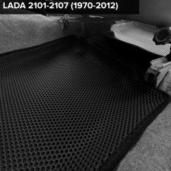 3D коврики EVA с бортами Lada 2101, 2102, 2103, 2104, 2105, 2106, 2107 (1970-2012)