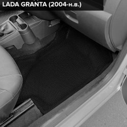 3D коврики EVA с бортами Lada Granta седан, лифтбек (2011-2018)