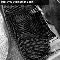 3D коврики EVA с бортами Lada Samara I 2108/2109/21099 (1984-2006)