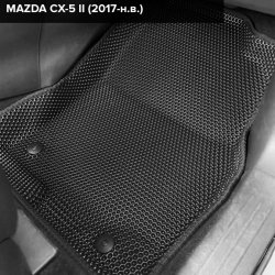 3D коврики EVA с бортами Mazda CX-5 II (2017-н.в.)
