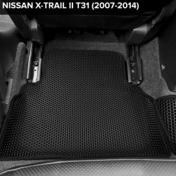 3D коврики EVA с бортами Nissan X-Trail II T31 (2007-2015)