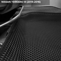 3D коврики EVA с бортами Nissan Terrano III (2014-2016)
