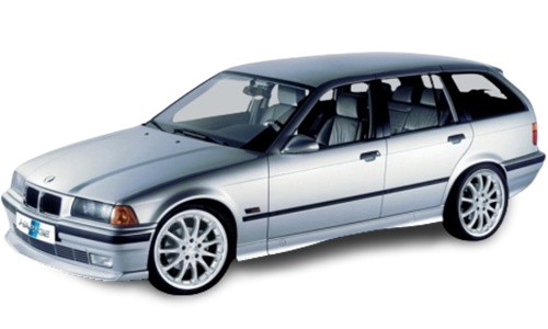 2D коврики EVA в салон на BMW 3 E36 универсал (1990-2000)