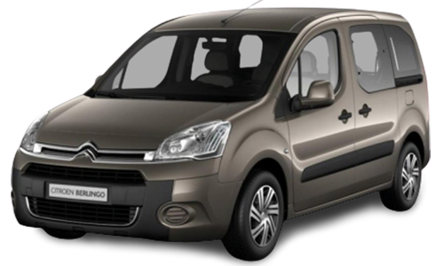2D коврики EVA в салон и багажник на Citroen Berlingo II рестайлинг 2 (2015-н.в.)