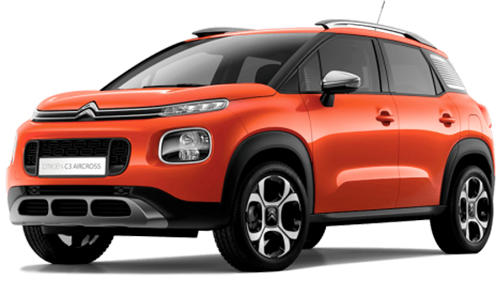 2D коврики EVA в салон и багажник на Citroen C3 Aircross (2017-н.в.)