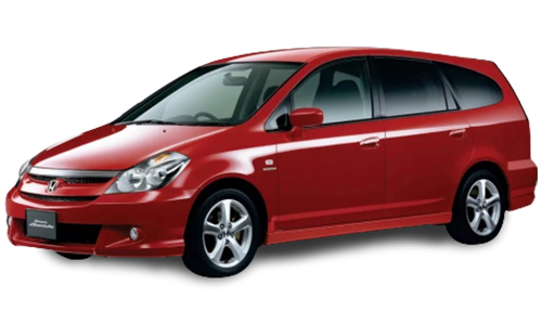 2D коврики EVA в салон и багажник на Honda Stream I рестайлинг, правый руль (2003-2006)