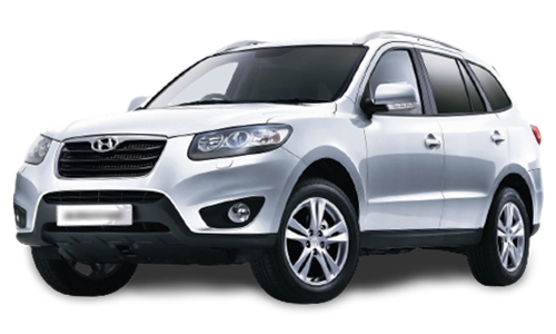 2D коврики EVA в салон и багажник на Hyundai Santa Fe II рестайлинг, корейская сборка (2009-2012)