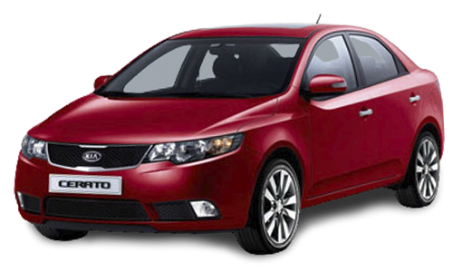 2D коврики EVA в салон и багажник на Kia Cerato II (2008-2013)