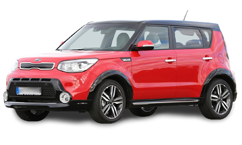 2D коврики EVA в салон и багажник  на Kia Soul II (PS) (2013-2019)