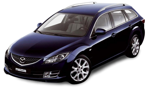 2D коврики EVA в салон  на Mazda 6 II GH универсал (2007-2012)