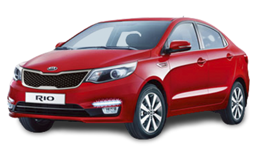 3D коврики EVA с бортами в салон  на Kia Rio III седан, хэтчбек, универсал (2011-2017)