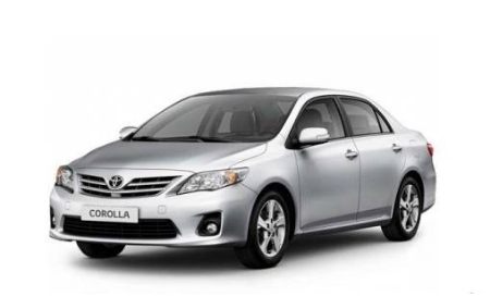 3D коврики EVA с бортами в салон на Toyota Corolla X E140/150 (2006-2013)