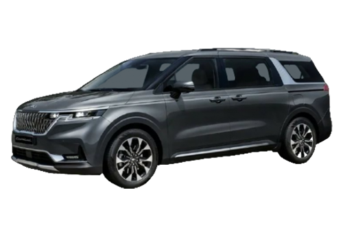 3D коврики EVA с бортами в салон  на Kia Carnival IV передний ряд (2020-н.в.)