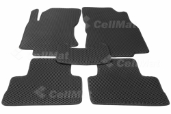 2D коврики EVA в салон и багажник на Nissan Qashqai II J11 RUS (2013-2022)