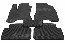 2D коврики EVA в салон и багажник на Nissan X-Trail II T31 (2007-2015)