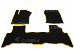 2D коврики EVA в салон и багажник на Toyota Land Cruiser Prado 150 рестайлинг 2 (2017-н.в.)