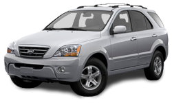 2D коврики EVA в салон и багажник  на Kia Sorento I рестайлинг (2006-2011)