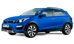 3D коврики EVA с бортами в салон  на Kia Rio IV X-Line (2017-н.в.)