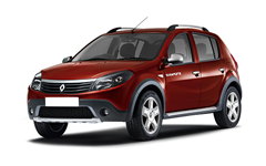 3D коврики EVA с бортами в салон  на Renault Sandero Stepway I (2010-2014)