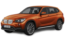 3D коврики EVA с бортами в салон на BMW X1 E84 4WD (2009-2015)