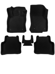 3D коврики EVA с бортами в салон на Skoda Octavia III A7 (2013-2020)