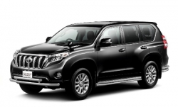 3D коврики EVA с бортами в салон на Toyota Land Cruiser Prado 150 (2009-н.в.)