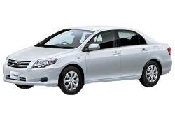 2D коврики EVA в салон на Toyota Corolla Axio X E140 FWD, правый руль (2006-2013)