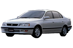 2D коврики EVA в салон и багажник на Toyota Corona IX T190, правый руль (1992-1998)