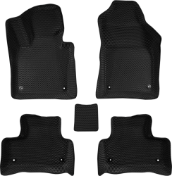 3D коврики EVA с бортами в салон на Volvo XC60 II (2017-н.в.)