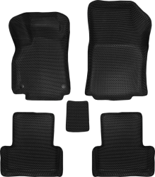 3D коврики EVA с бортами в салон  на Renault Fluence I (2009-2017)